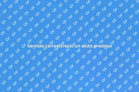 Carroattrezzi per auto in avaria