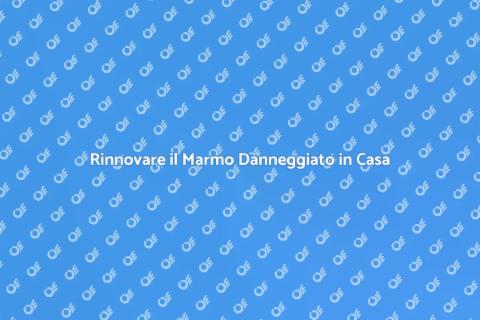 Sostituire Marmo Danneggiato in Casa