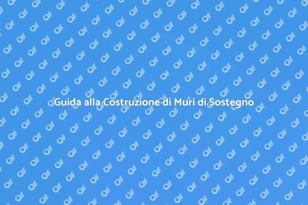 Muri di Sostegno: Stabilità e Design