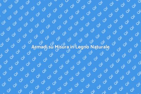 Armadio a Muro su Misura e Stile
