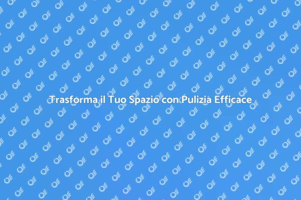Pulizia Efficace per una Casa Impeccabile