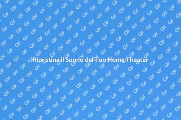 Aggiusta il Tuo Impianto Sonoro Oggi!