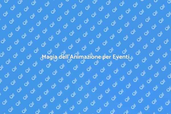 Eventi Speciali: L'Animazione Perfetta