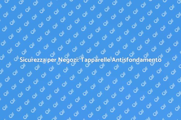 Tapparelle: Proteggi il tuo Negozio