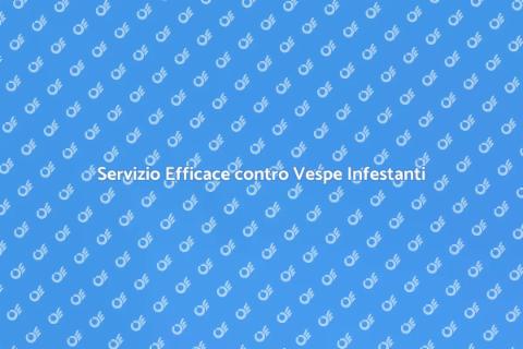 Protezione Spazi da Vespe Infestanti