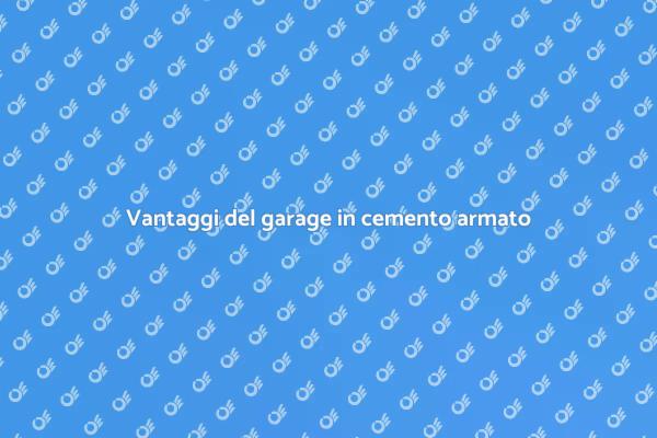Costruire un garage in cemento armato