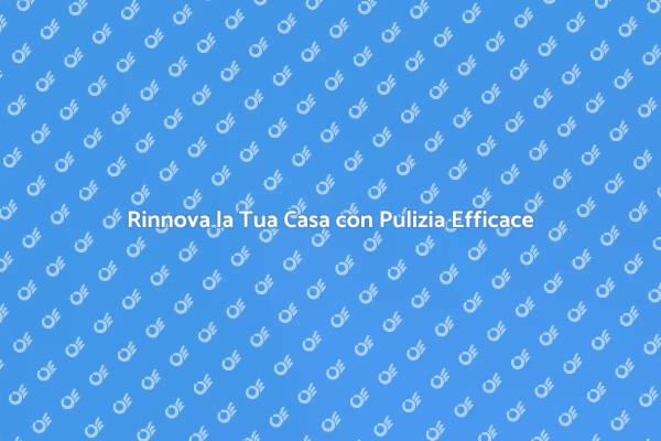 Rinfresca la Tua Casa con Alta Pressione