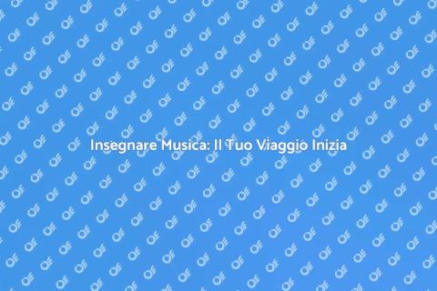 Insegnante di Musica: Scopri l'Arte