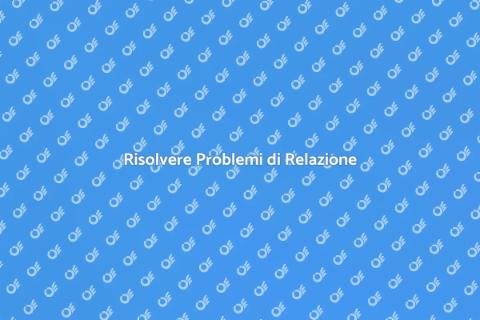 Terapia Psicologica per Relazioni