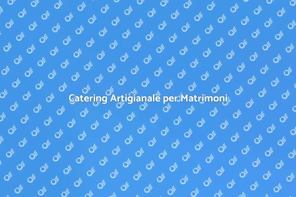 Food Beverage per Matrimoni Indimenticabili