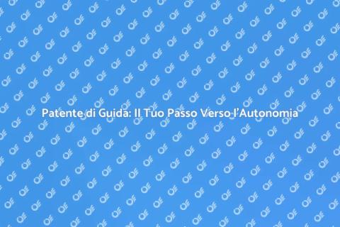 Ottenere la Patente di Guida Facile