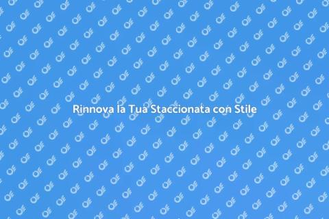 Dipingere una Staccionata: Guida Pratica