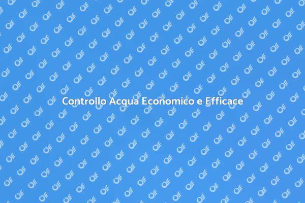 Kit Economico per Testare l'Acqua