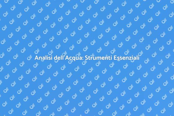 Garantire Acqua Potabile Sicura