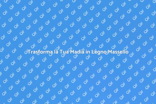 Come Rinnovare una Madia in Legno Massello