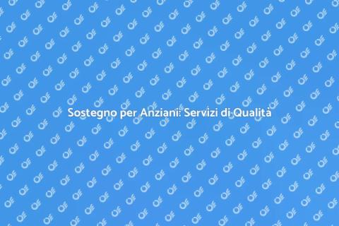 Servizio di Accompagnamento Anziani