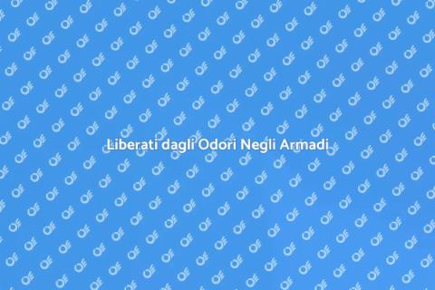 Neutralizzare Odori Sgradevoli Armadi