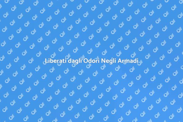 Rimuovi Odori Sgradevoli dai Tuoi Armadi