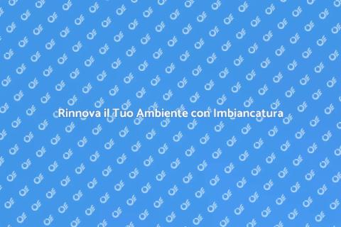 Imbiancatura: Rinnova il Tuo Spazio