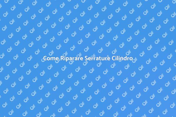 Sicurezza Casa: Riparazione Serrature