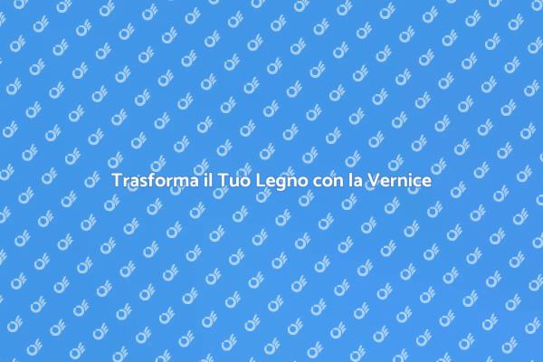 Rinnova i Tuoi Mobili in Legno