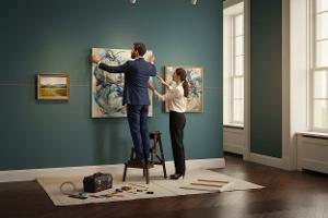 appendere quadri e opere d'arte: Da €15