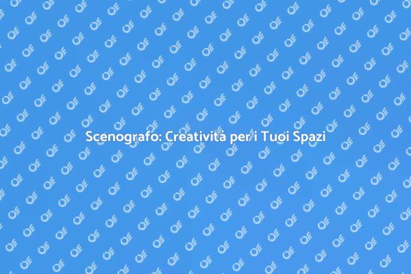 Magia della Scenografia per Ogni Evento
