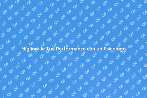 Supporto Psicologico per Atleti di Successo