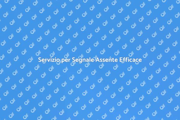 Affronta il Problema del Segnale Assente