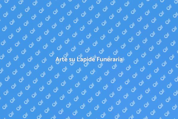 La Memoria nelle Sculture Funerarie