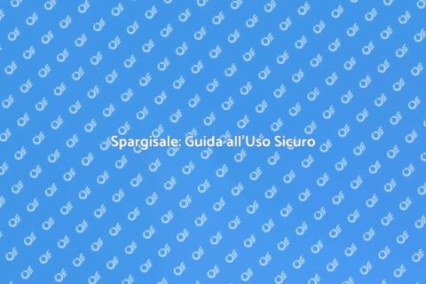 Uso Efficace degli Spargisale