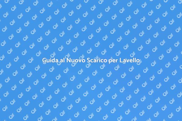 Ristrutturazione: Nuovo Scarico Lavello