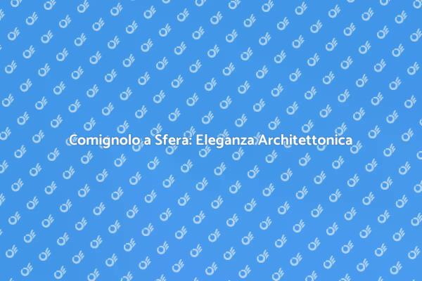Comignolo Moderno: Un Tocco di Stile