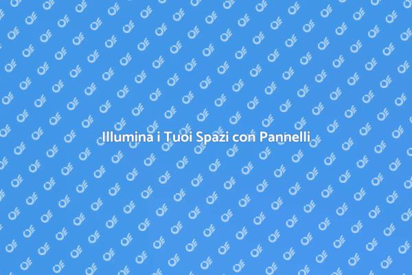 Pannelli Luminosi: Innovazione per il Design