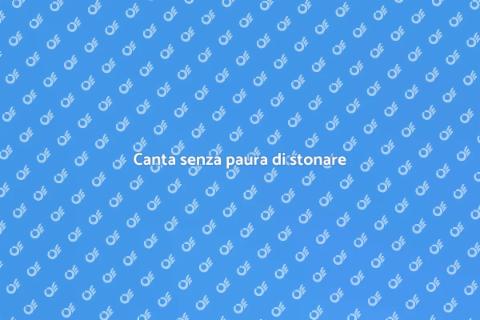Impara a cantare senza stonare
