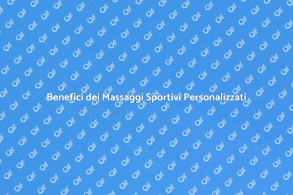 Massaggi Sportivi: Allevia le Tensioni