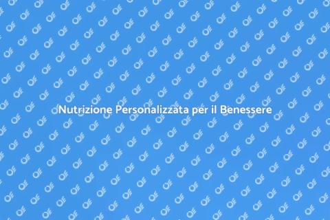 Consulenza Nutrizionale Personalizzata
