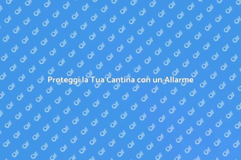 Allarme per la Cantina: Sicurezza Essenziale