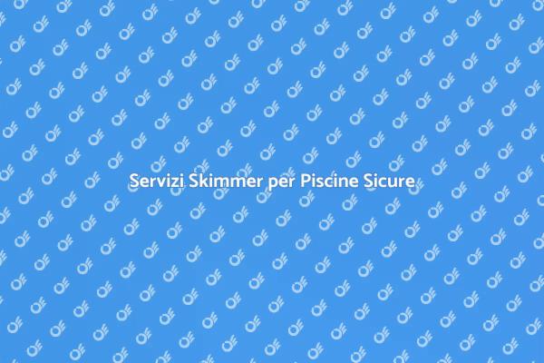 Importanza della Manutenzione Skimmer