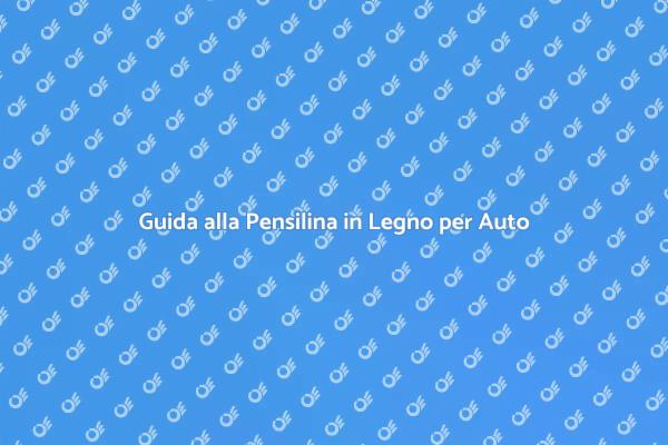 Realizza la Tua Pensilina in Legno