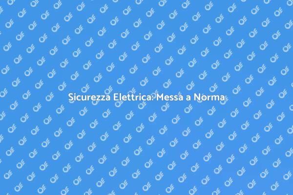 Prese e Interruttori: Sicurezza Prima di Tutto