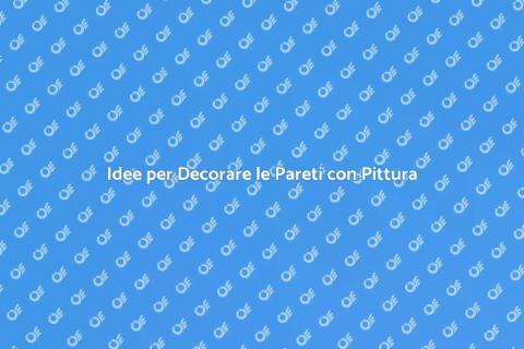 Decorare una Parete con Pittura