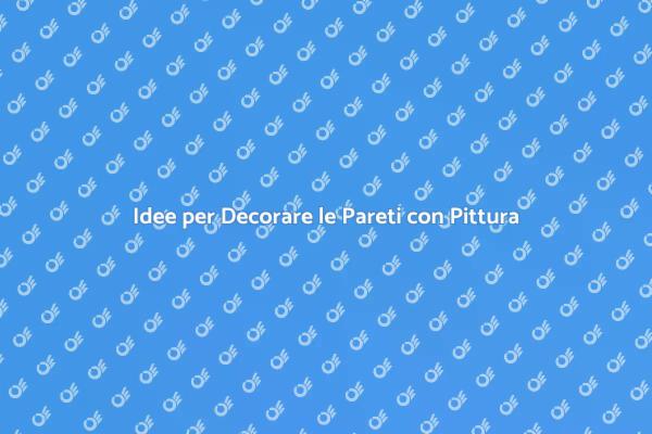 Trasforma le Pareti con la Pittura