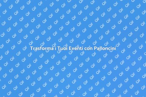 Sala di Palloncini per Eventi Interni