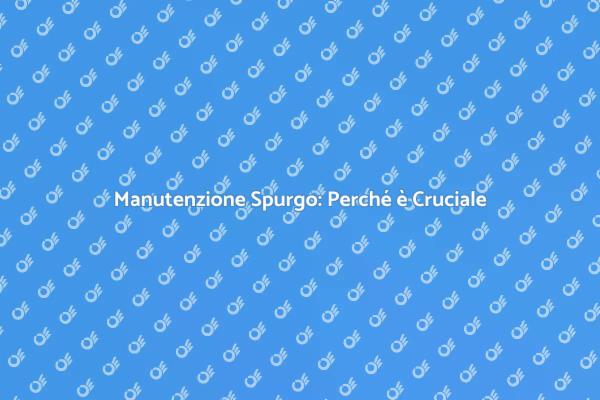Manutenzione Spurgo: Sicurezza in Casa