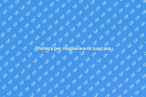 Consulenza specialistica in chimica