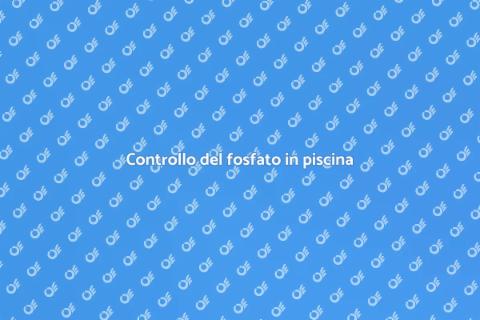 Manutenzione sistemi controllo fosfato