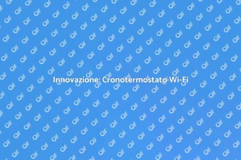 Cronotermostato Wi-Fi da Incasso