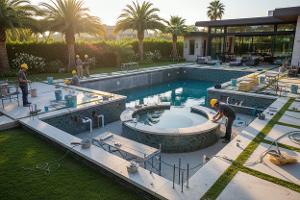 costruire piscina idromassaggio: Da €15,000