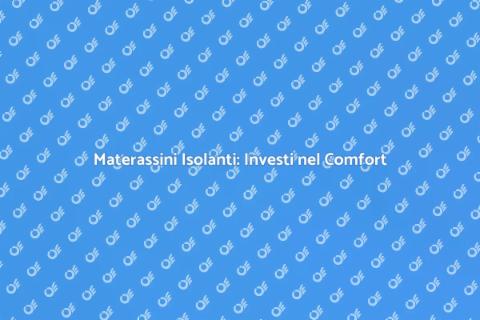 Costo Materassini Isolanti